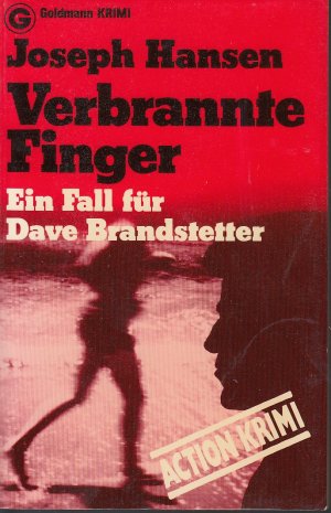 gebrauchtes Buch – Joseph Hansen – Verbrannte Finger Ein Fall für Dave Brandstetter