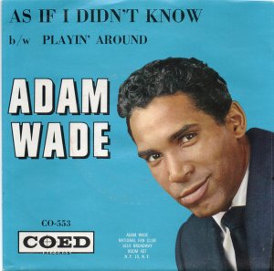 gebrauchter Tonträger – Adam Wade – As If I Didn't Know / Playin' Around