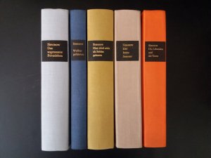 Gesammelte / Ausgewählte Werke (Fünf Bände): 1) Die Lebenden und die Toten. 2) Der letzte Sommer. 3) Man wird nicht als Soldat geboren. 4) Waffengefährten […]