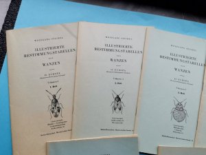 antiquarisches Buch – Wolfgang Stichel – Illustrierte Bestimmungstabellen der Wanzen  -   II. Europa   -  Heft 1 bis 6 und 12 und 13/14