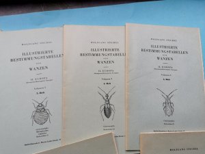 antiquarisches Buch – Wolfgang Stichel – Illustrierte Bestimmungstabellen der Wanzen  -   II. Europa   -  Heft 1 bis 6 und 12 und 13/14