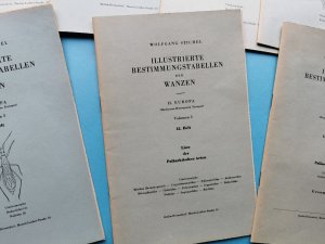 antiquarisches Buch – Wolfgang Stichel – Illustrierte Bestimmungstabellen der Wanzen  -   II. Europa   -  Heft 1 bis 6 und 12 und 13/14