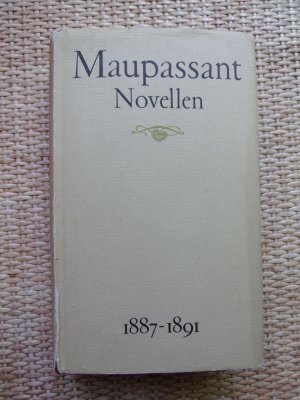 Novellen VI 1887-1891