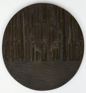 gebrauchtes Buch – Ludwig Gies – Dom. 1965. [Bronzerelief / bronze plaque].