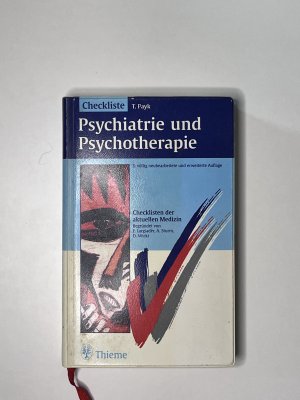 gebrauchtes Buch – Theo Payk – Psychiatrie und Psychotherapie - Checkliste der aktuellen Medizin