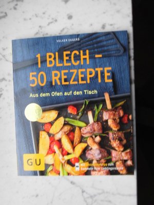 gebrauchtes Buch – Volker Eggers – 1 Blech - 50 Rezepte. Aus dem Ofen auf den Tisch. Raus aus dem Geschirrchaos