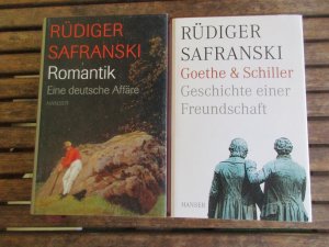 Bücherset - Goethe & Schiller (Geschichte einer Freundschaft) / Romantik (Eine deutsche Affäre)