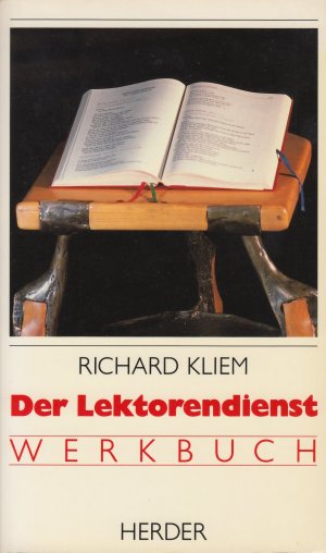 Der Lektorendienst. Werkbuch