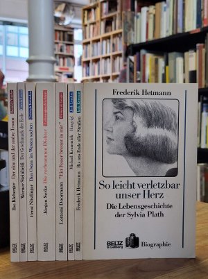 Beltz & Gelberg Biographien Konvolut von 8 Bänden,, Sylvia Plath / Jack Kerouac / Jack London / Olympe de Gouges / Verbrannten Dichter / Christoph Kolumbus […]