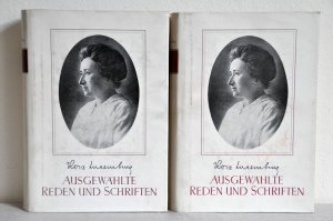 antiquarisches Buch – Rosa Luxemburg – Ausgewählte Reden und Schriften I + II