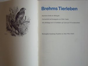 Brehms Tierleben – Vögel, Fische, Kriechtiere, Wirbellose Tiere