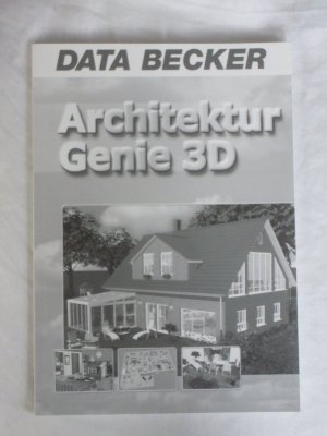 gebrauchtes Buch – Data Becker  – Architektur Genie 3D (ohne CD)