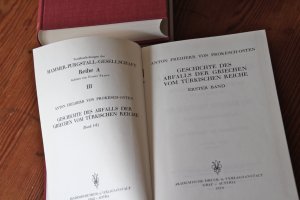 antiquarisches Buch – Anton Freiherr von Prokesch-Osten – Geschichte des Abfalls der Griechen vom Türkischen Reiche im Jahre 1821 und der Gründung des Hellenischen Königreiches aus diplomatischem Standpuncte.