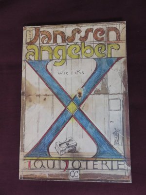 gebrauchtes Buch – Horst Janssen – Angeber Icks - eine  Quijoterie