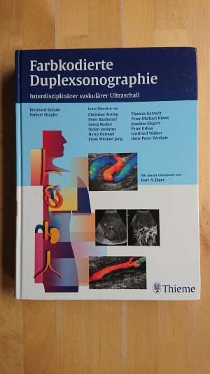 gebrauchtes Buch – Kubale, Reinhard; Stiegler – Farbkodierte Duplexsonographie - Interdisziplinärer vaskulärer Ultraschall