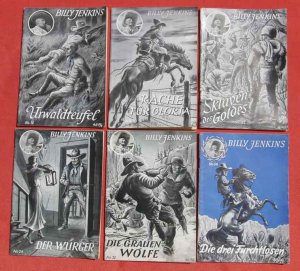 Archivhefte-Sammlung „Billy Jenkins“ 133 x Einzelhefte. Originalhefte der klassischen Romanhefte-Wildwest-Serie aus dem Uta-Verlag / Pabel-Verlag. Serie […]