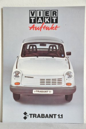 gebrauchtes Buch – Viertakt Auftakt - Werbeflyer Trabant 1.1