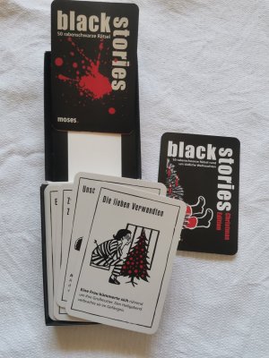 gebrauchtes Spiel – Corinna Harder – Black Stories - Christmas Edition