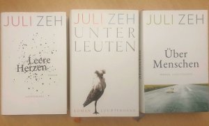 3 Bücher im Konvolut; Leere Herzen + Über Menschen + Unterleuten