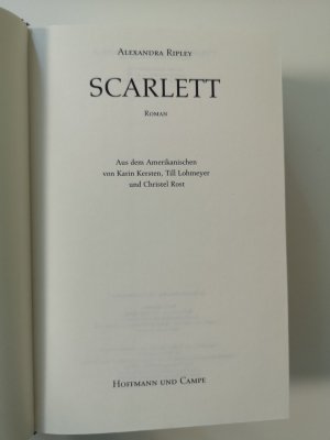 gebrauchtes Buch – Alexandra Ripley – Scarlett