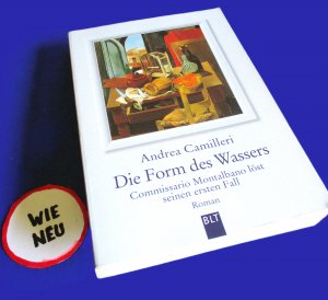 gebrauchtes Buch – Andrea Camilleri – DIE FORM DES WASSERS