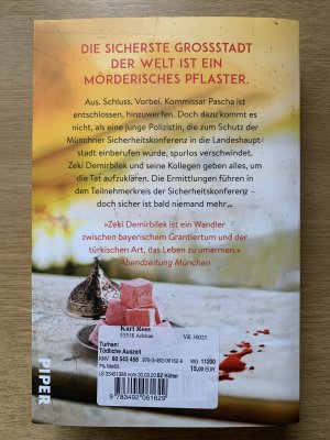 gebrauchtes Buch – Su Turhan – Tödliche Auszeit - Ein neuer Fall für Kommissar Pascha