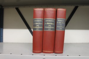 Bibliographie der Hals-, Nasen- und Ohrenheilkunde sowie deren Grenzgebiete Band 1-9