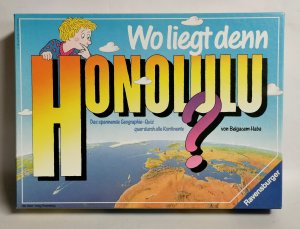 gebrauchtes Spiel – Belgacem Haba – Wo liegt denn Honolulu?