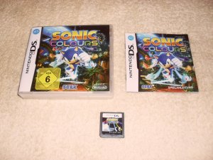 gebrauchtes Spiel – DS - Sonic Colours - Versandrabatt möglich !!!