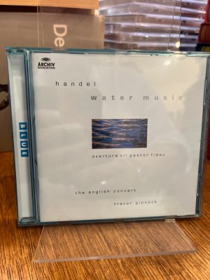 Händel: Wassermusik / Ouvertüre Il Pastor Fido. Audio CD. Trevor Pinnock; The English Concert.