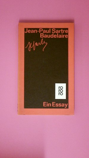 gebrauchtes Buch – Jean-Paul Sartre – BAUDELAIRE. Gesammelte Werke in Einzelausgaben