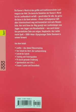 gebrauchtes Buch – Thomas Steffens und Martin Grüning – Runner's World: Das Laufbuch: Training, Technik, Ausrüstung