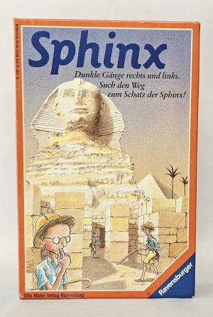 Sphinx A7 1987 Ravensburger Spieleverlag - für 2 Spieler - ab 8 Jahren - Spieldauer ca. 30 Minuten