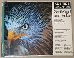 Greifvögel und Eulen. Kosmos Kosmophon, mit Schallplatte