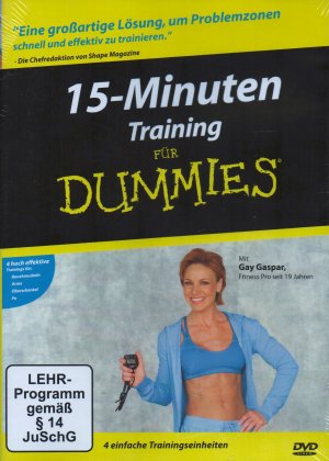 15-Minuten Training für Dummies. NEU OVP