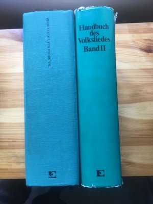 Handbuch des Volksliedes. 2 Bände, komplett. (=Motive Freiburger Folkloristische Forschungen)