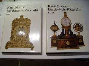 Die deutsche Räderuhr +++ Band 1 und Band 2 im Schuber +++ zur Kunst und Technik d. mechan. Zeitmessers im dt. Sprachraum