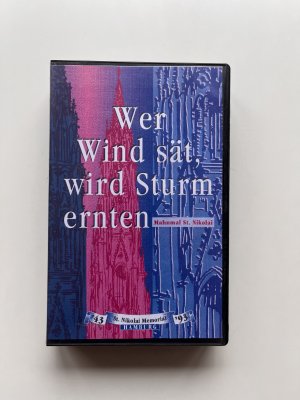 Wer wind sät, wird Sturm ernten Mahnmal St. Nikolai, Hamburg