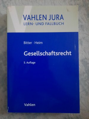 gebrauchtes Buch – Bitter, Georg; Heim – Gesellschaftsrecht