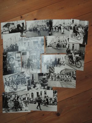 16 Fotos Schwerin in Mecklenburg, 825 Jahrfeier, Historischer Festzug, 1985 DDR