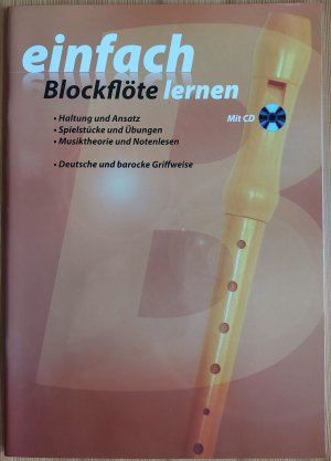 gebrauchtes Buch – Einfach Blockflöte lernen