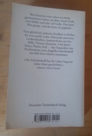 gebrauchtes Buch – Angelika Schrobsdorff – "Du bist nicht so wie andre Mütter" - Die Geschichte einer leidenschaftlichen Frau