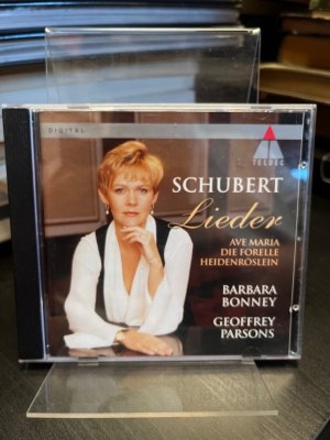 Schubert: Lieder. Barbara Bonney, Sopran; Geoffrey Parsons, Klavier. Audio CD.