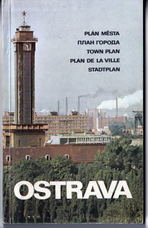 Stadtplan Ostrava (in Buchform, in 5 Sprachen)