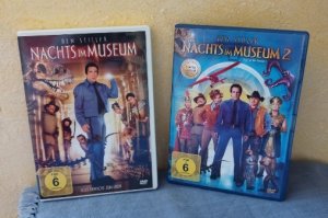 gebrauchter Film – Shawn Levy  – Nachts im Museum 1 und 2 auf DVD