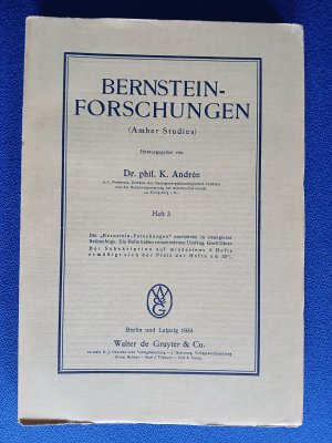 Bernstein-Forschungen (Amber Studies), Heft 3