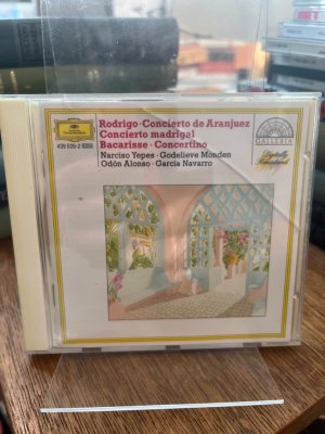 gebrauchter Tonträger – Rodrigo, Joaquin und Salvador Bacarisse – Rodrigo / Bacarisse: Concierto der Aranjuez u.a. Audio CD.