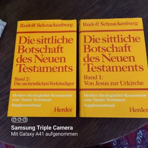 DIE SITTLICHE BOTSCHAFT DES NEUEN TESTAMENTS BAND ! UND 2