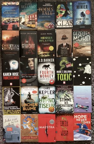 Sammlung Konvolut BücherPaket Portugiesisches Erbe Provenzalische Geheimnisse Maestra Glasgesichter Hope Never dies Caracol Beach Todesfall Schwestern […]