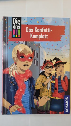 gebrauchtes Buch – Vogel, Maja von – Die drei !!! - das Konfetti-Komplott